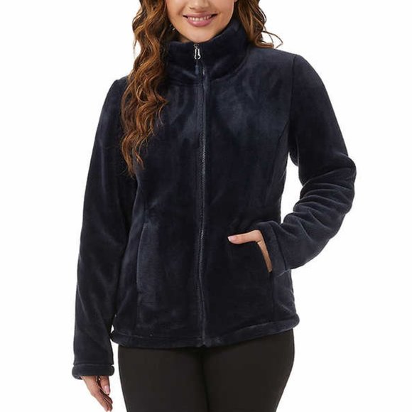 NWT 32 Degrees Ladies' Plush Jacket - Picture 1 of 10